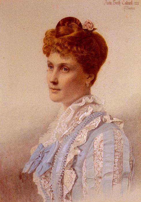 Portrait Of Anita Smith — Anthony Frederick Augustus Sandys