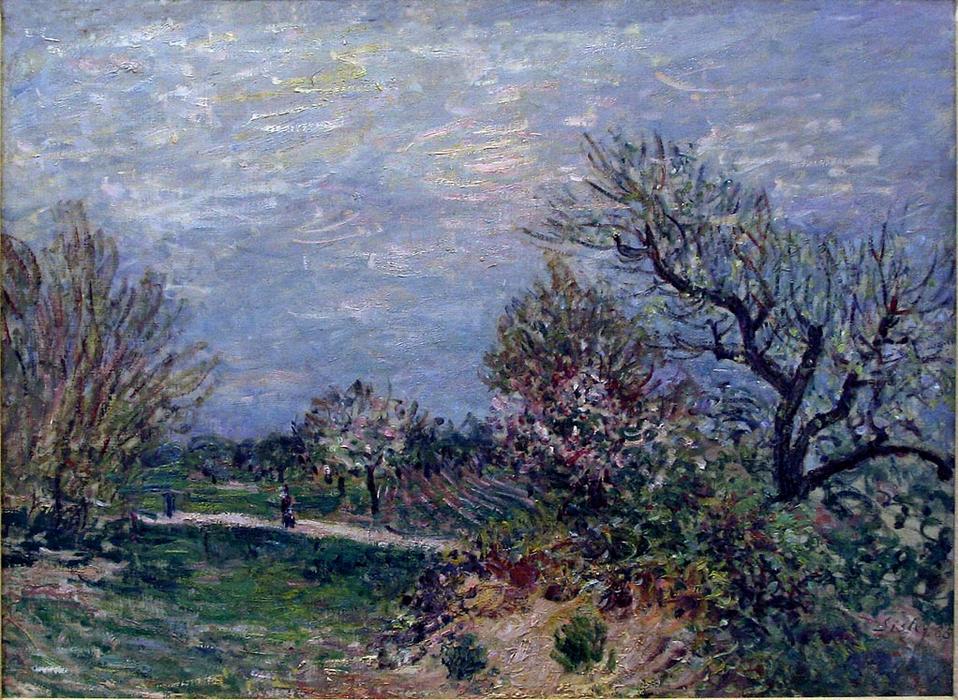 Border Of The Woods — Alfred Sisley
