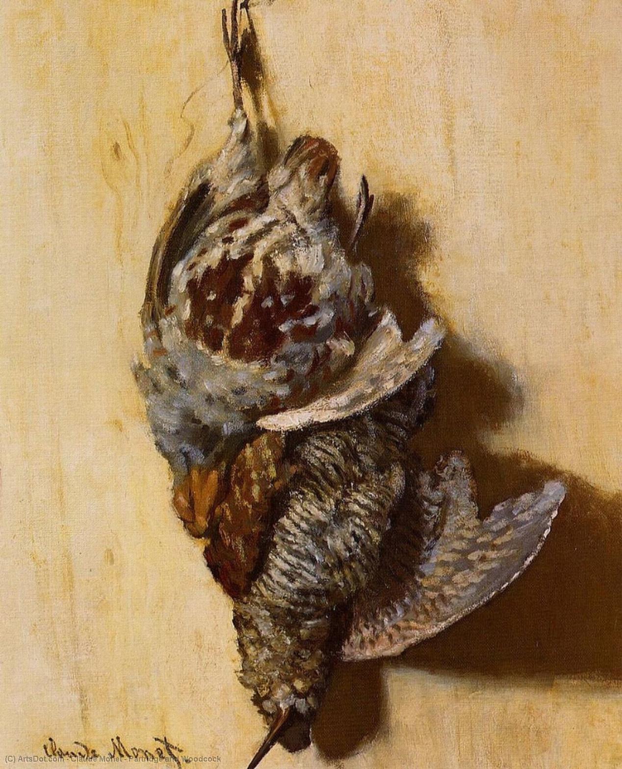 Partridge And Woodcock — Клод Моне