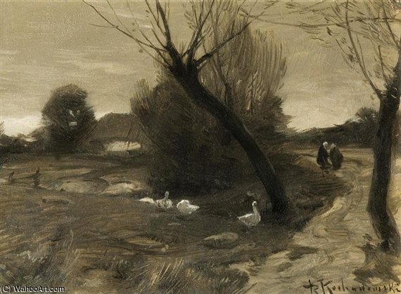Country Landscape — Roman Kochanowski