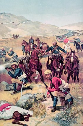 The Last Shot In The Soudan — Richard Caton Woodville