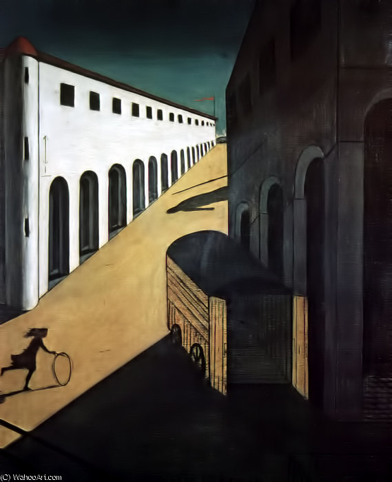 Melancholy And Mystery Of A Street — Giorgio De Chirico