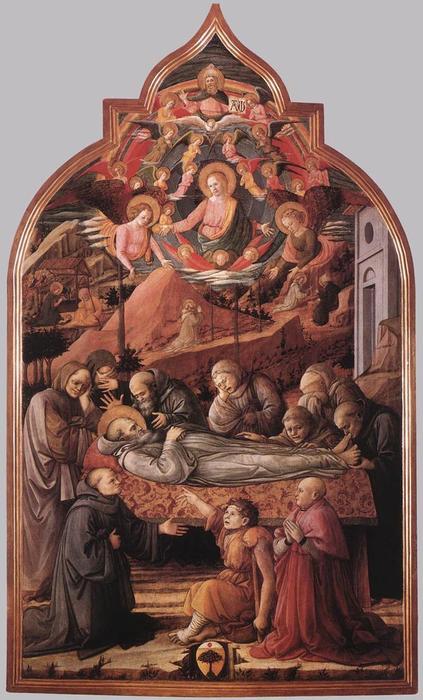 Funeral Of St Jerome — Filippo Di Tommaso Lippi