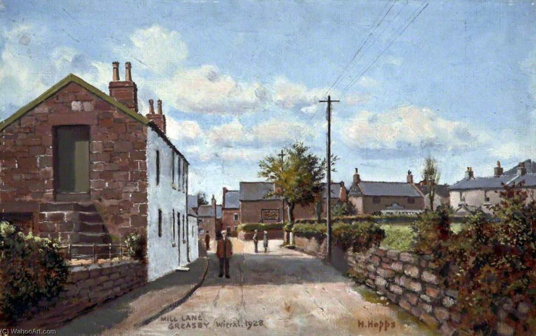 Mill Lane, Greasby, Wirral — Harold Hopps