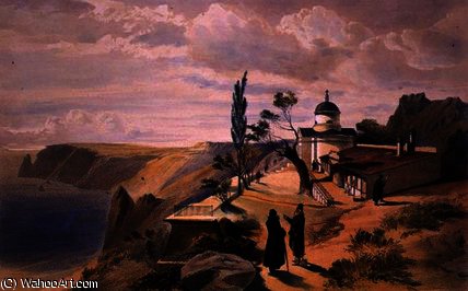 The Monastery Of St. George — William Simpson
