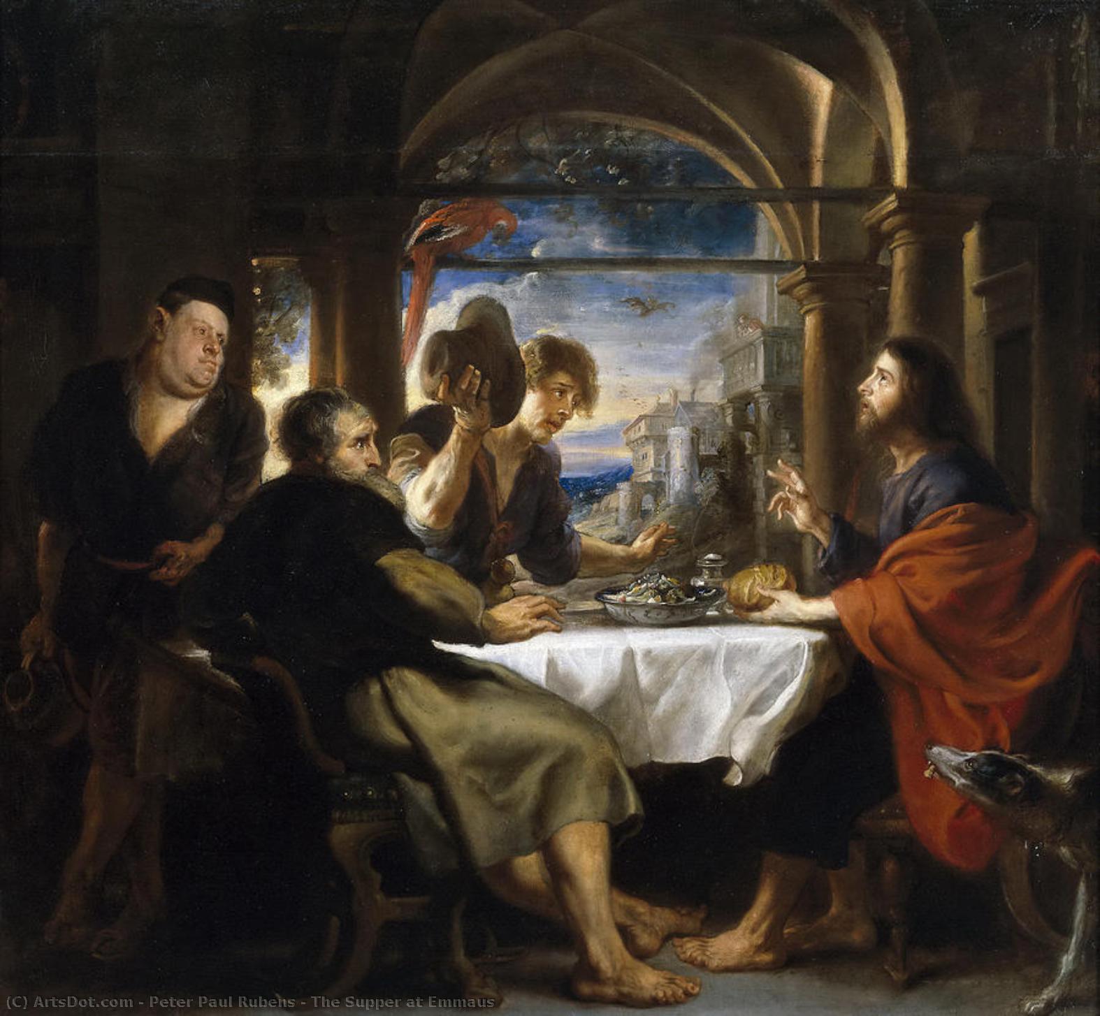 La Cena De Emaús — Pedro Pablo Rubens