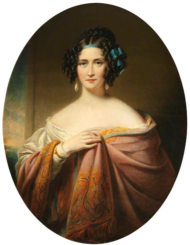 Mary Ann Viney Evans (1792–1872), Viscountess Beaconsfield — James Godsell Middleton