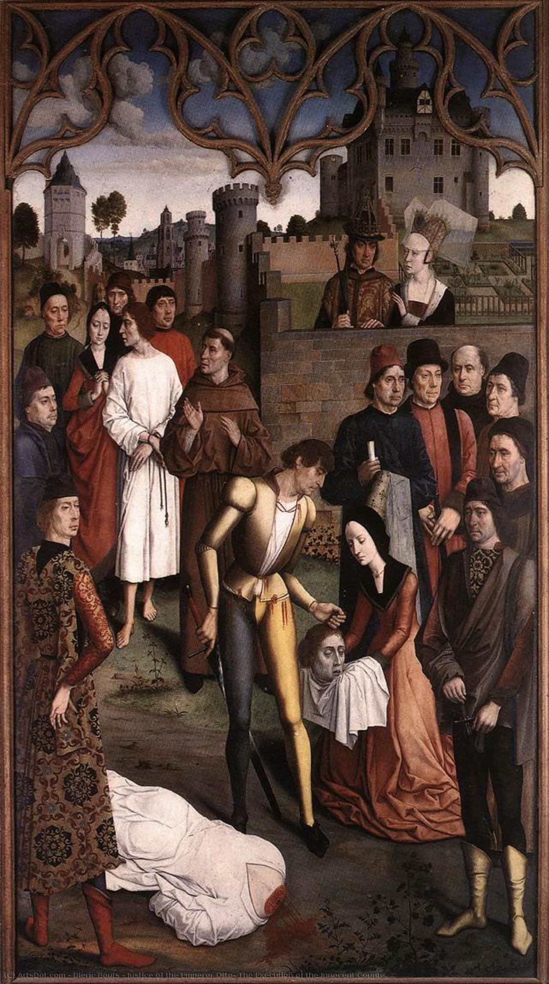 Justice Of The Emperor Otto: The Execution Of The Innocent Count — Dieric Bouts