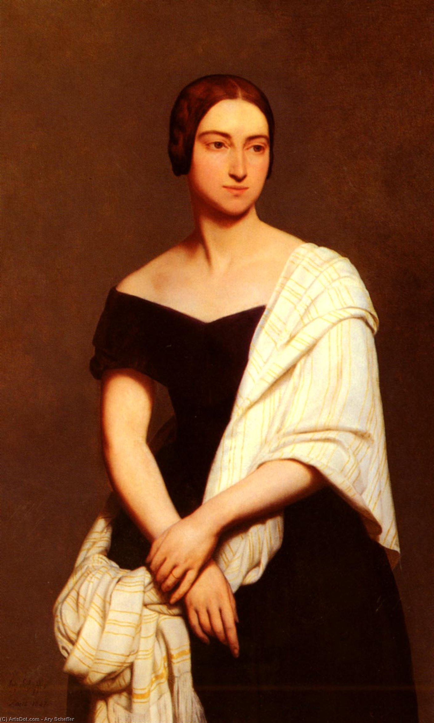 Portrait De Mme. Frederick Kent — Ари Шеффер