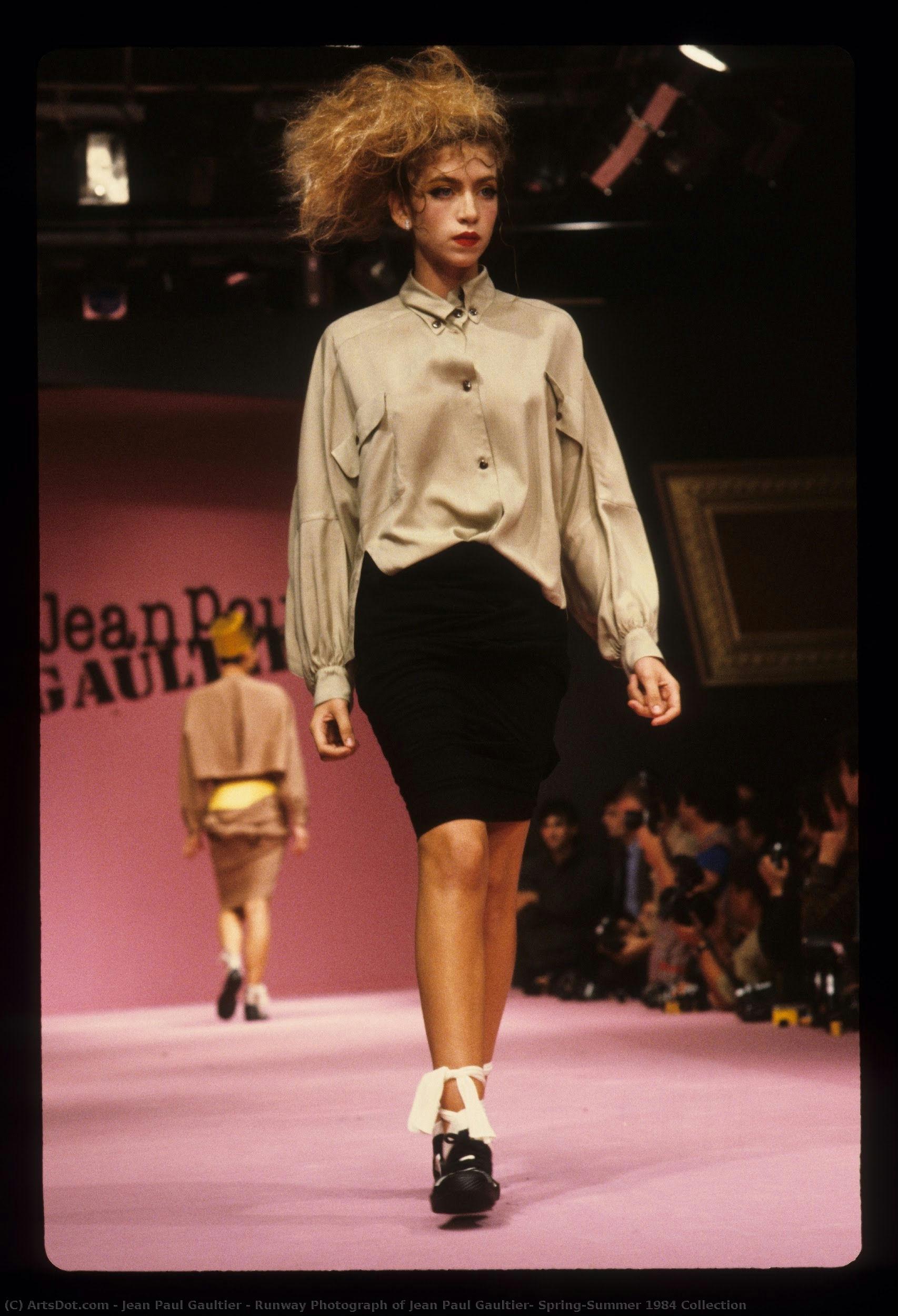 Runway Photograph Of Jean Paul Gaultier, Spring/summer 1984 Collection — Jean Paul Gaultier