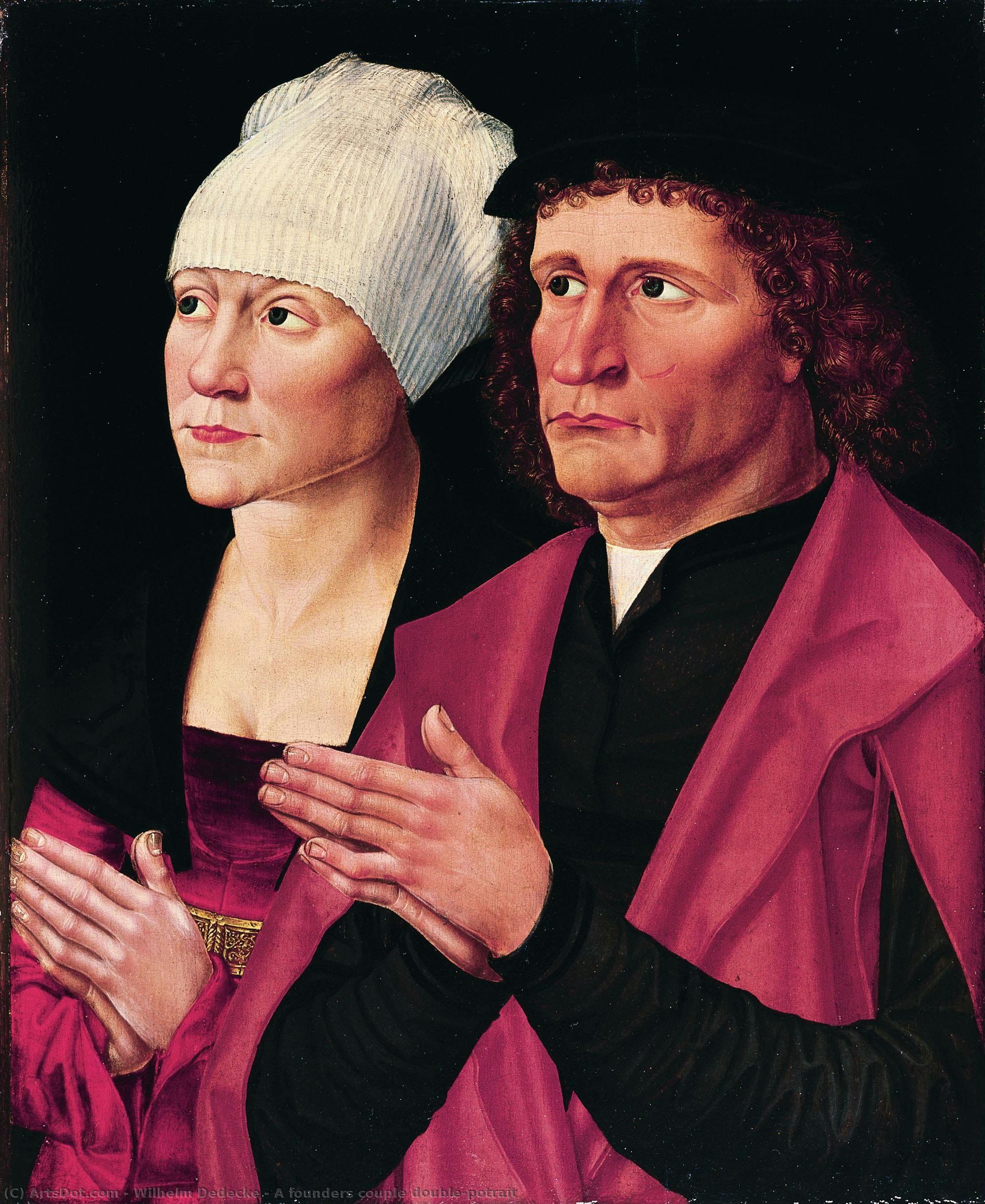 A Founders Couple Double-potrait — Wilhelm Dedecke