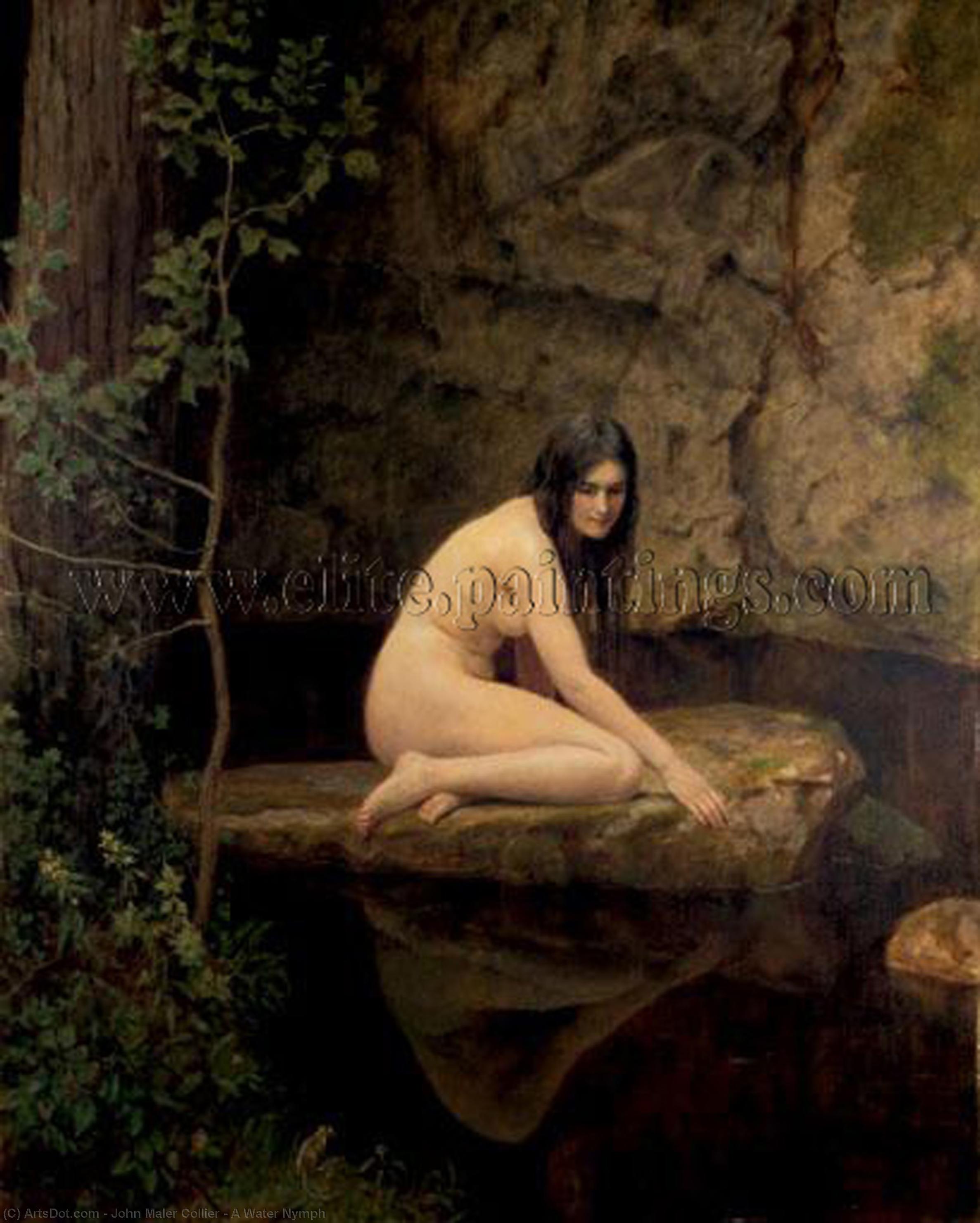 A Water Nymph — Джон Мелер Коллиер