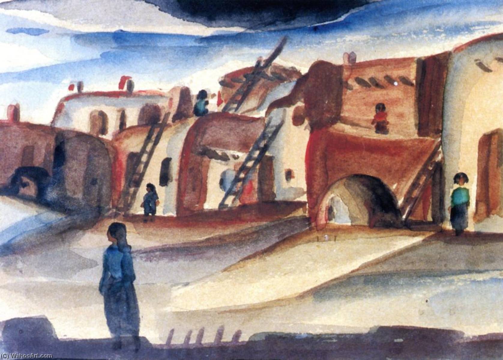 Indian Pueblo — Frank Applegate