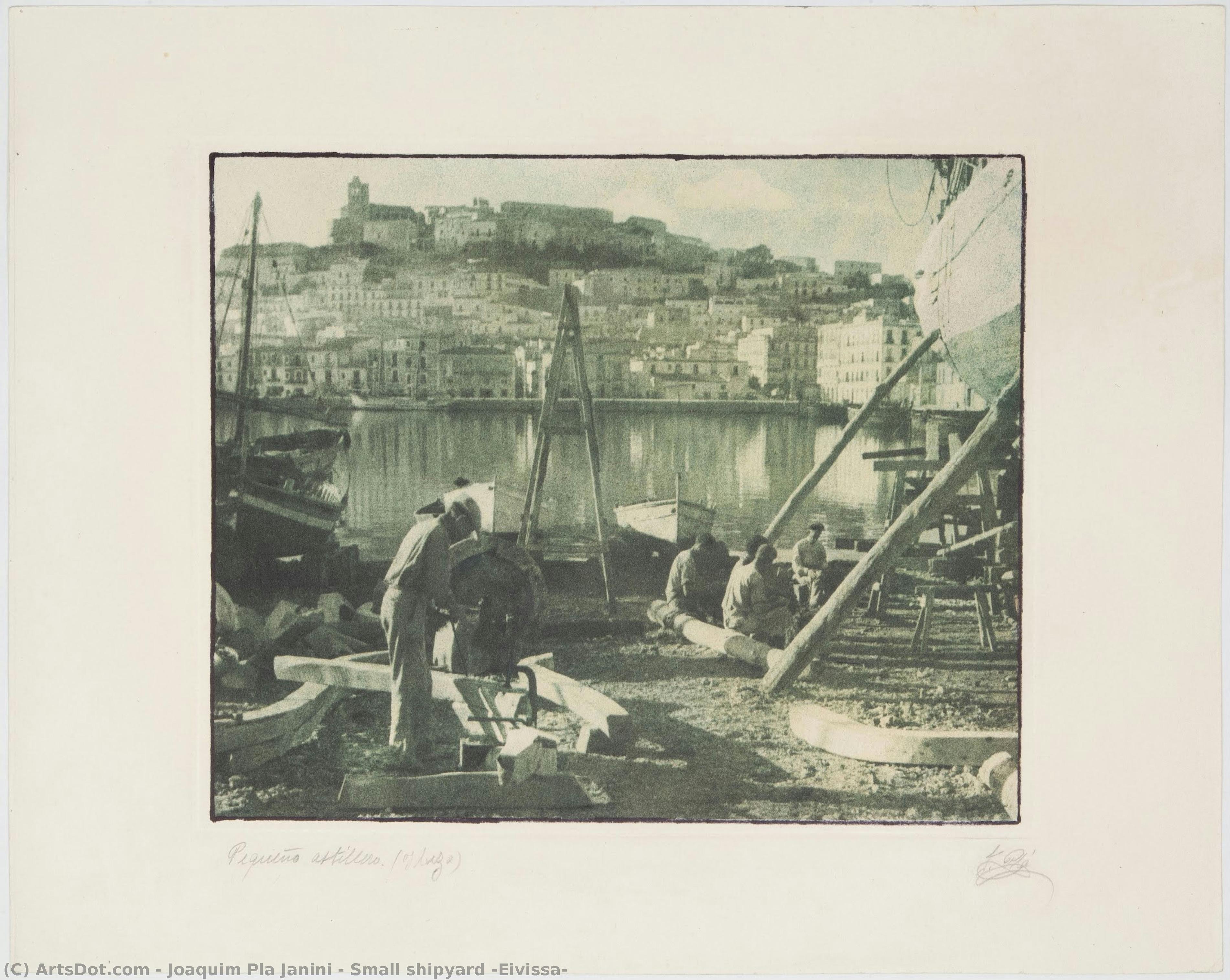 Small Shipyard (eivissa) — Joaquim Pla Janini
