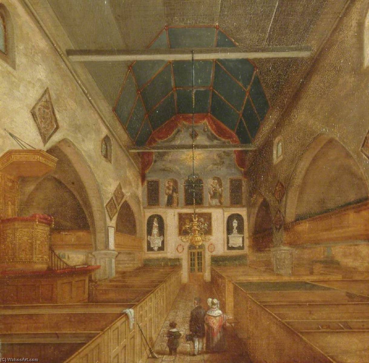 St Martin's Medieval Nave, Dorking, Surrey — John Beckett