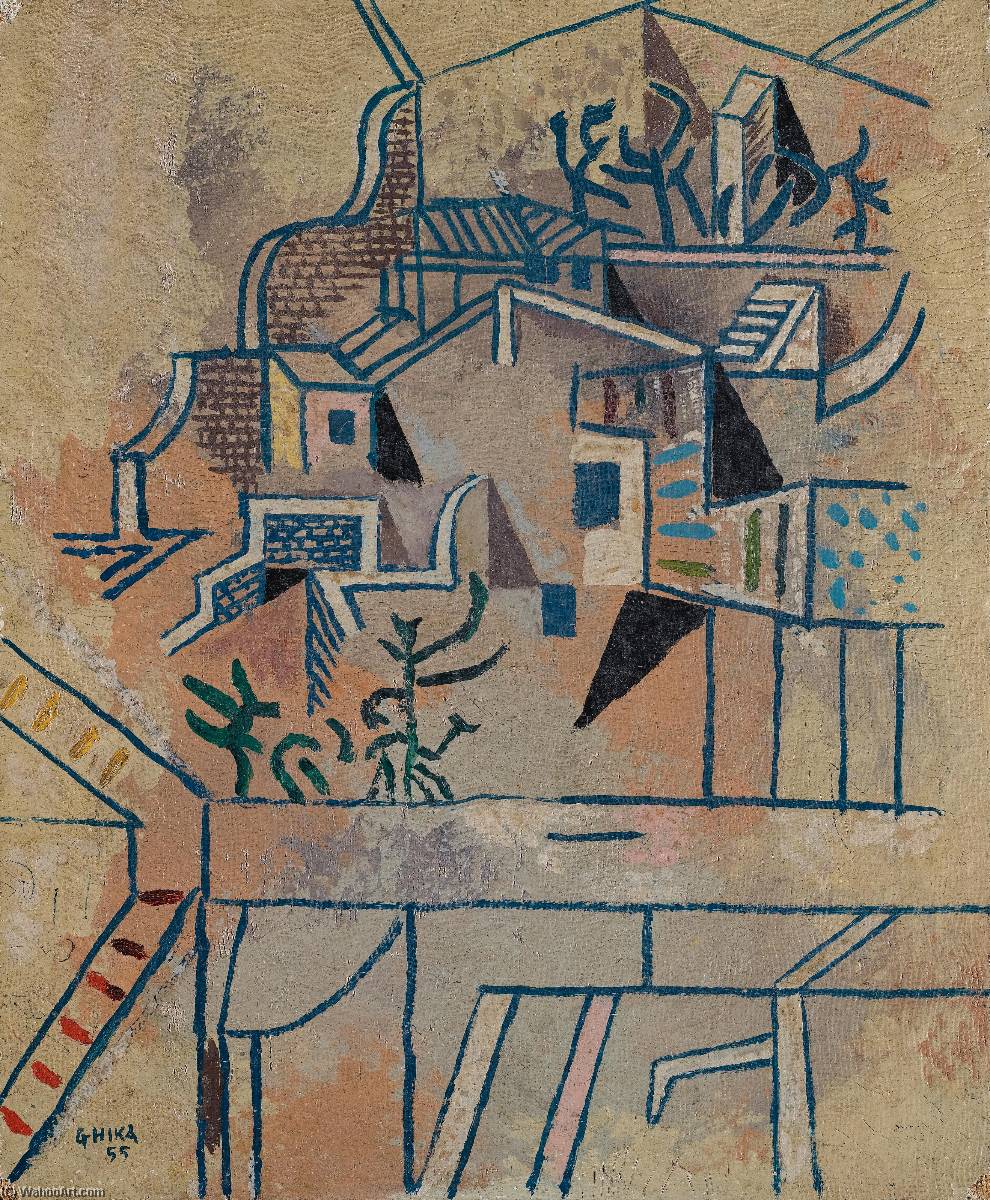 The Artist's House In Hydra — Nicos Hadjikiriakos Ghika
