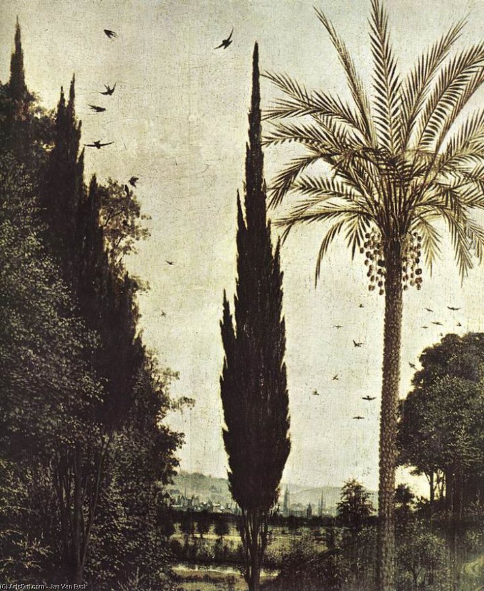 Das Altarbild Von Gent: Die Verehrung Des Lamms — Jan Van Eyck