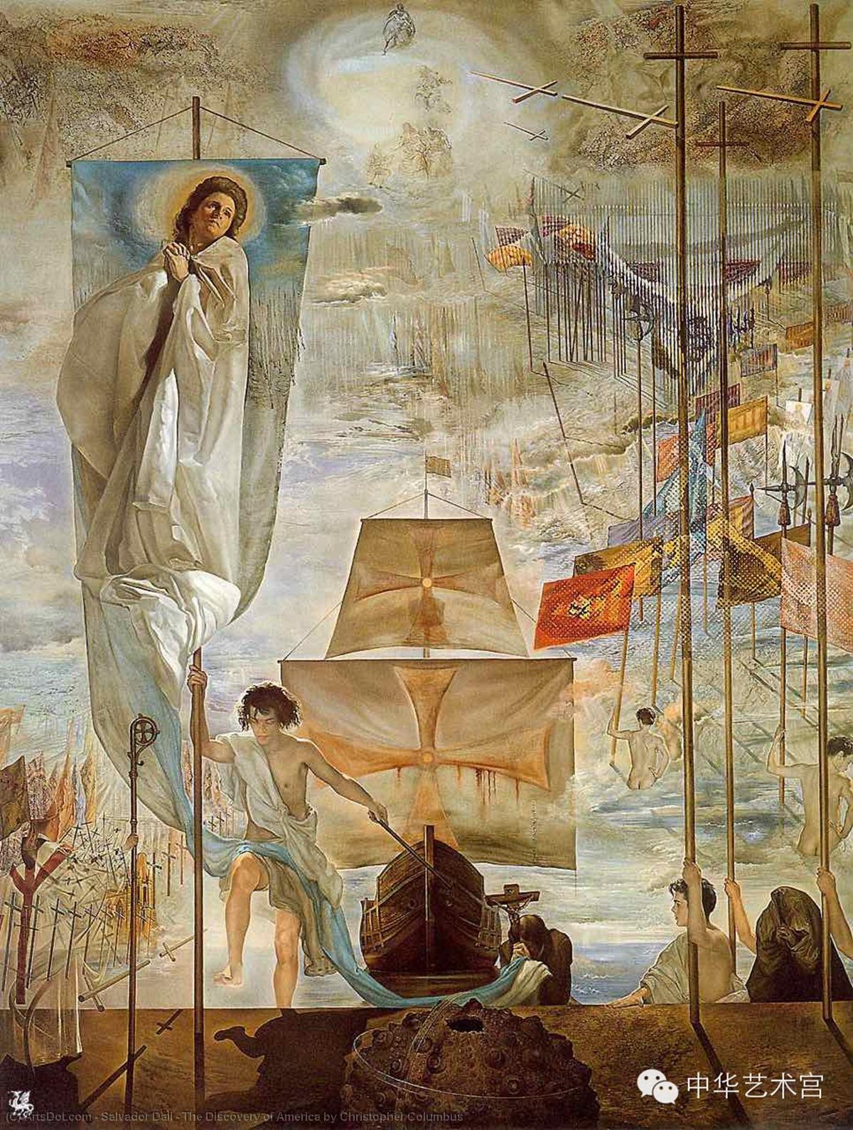 Die Entdeckung Amerikas Durch Christoph Kolumbus — Salvador Dalí