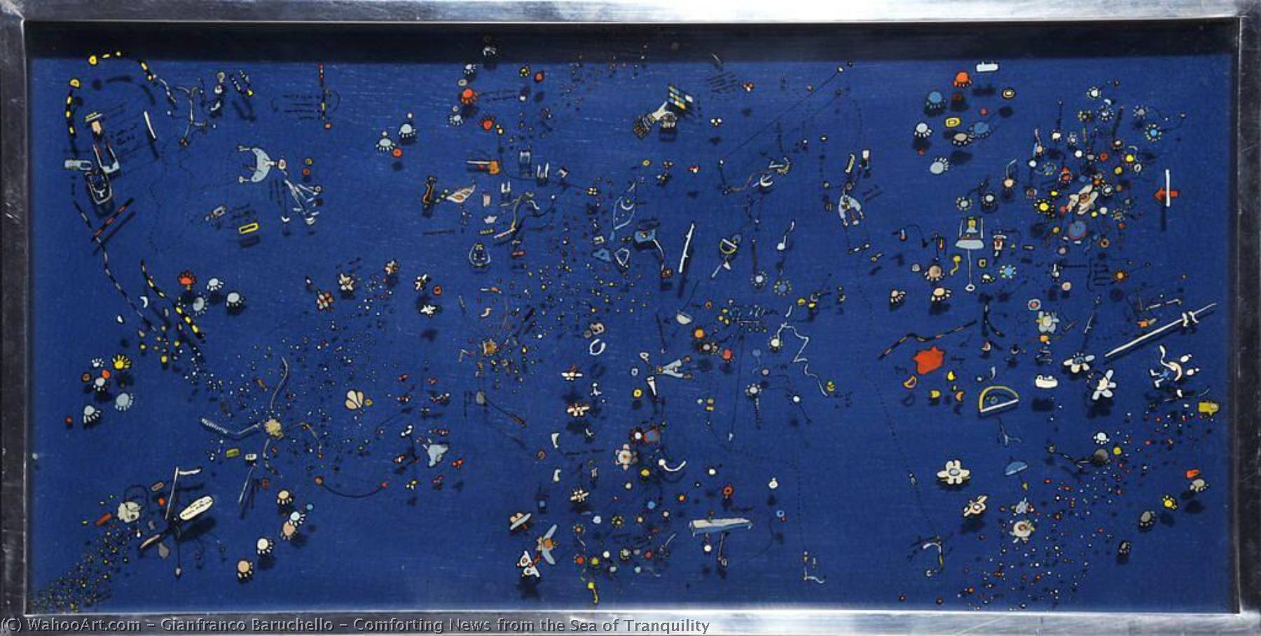 Comforting News From The Sea Of Tranquility — Gianfranco Baruchello