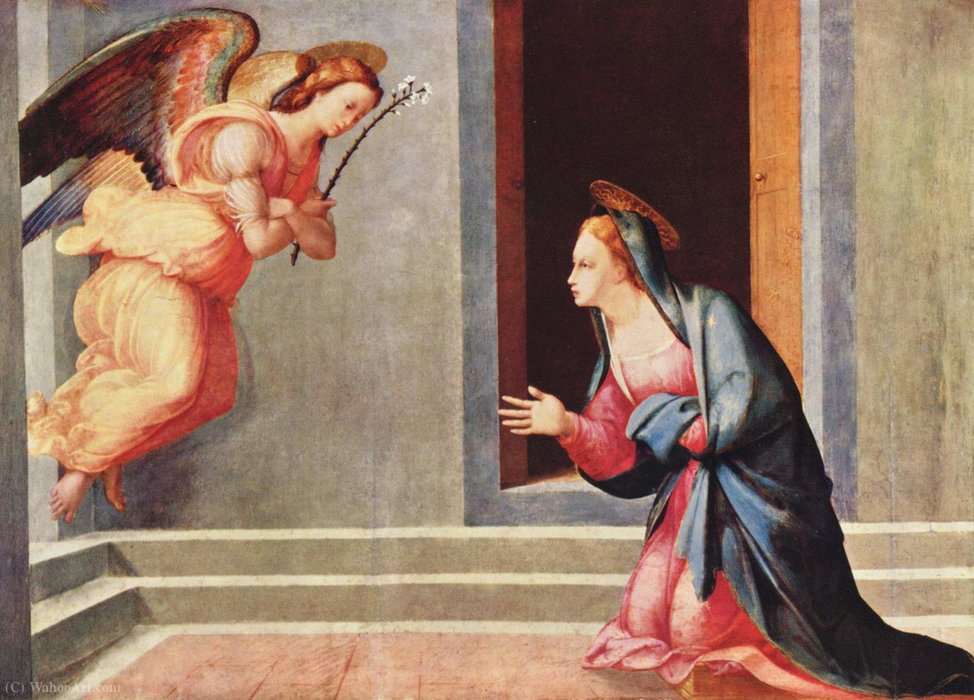 The Annunciation — Francesco Granacci