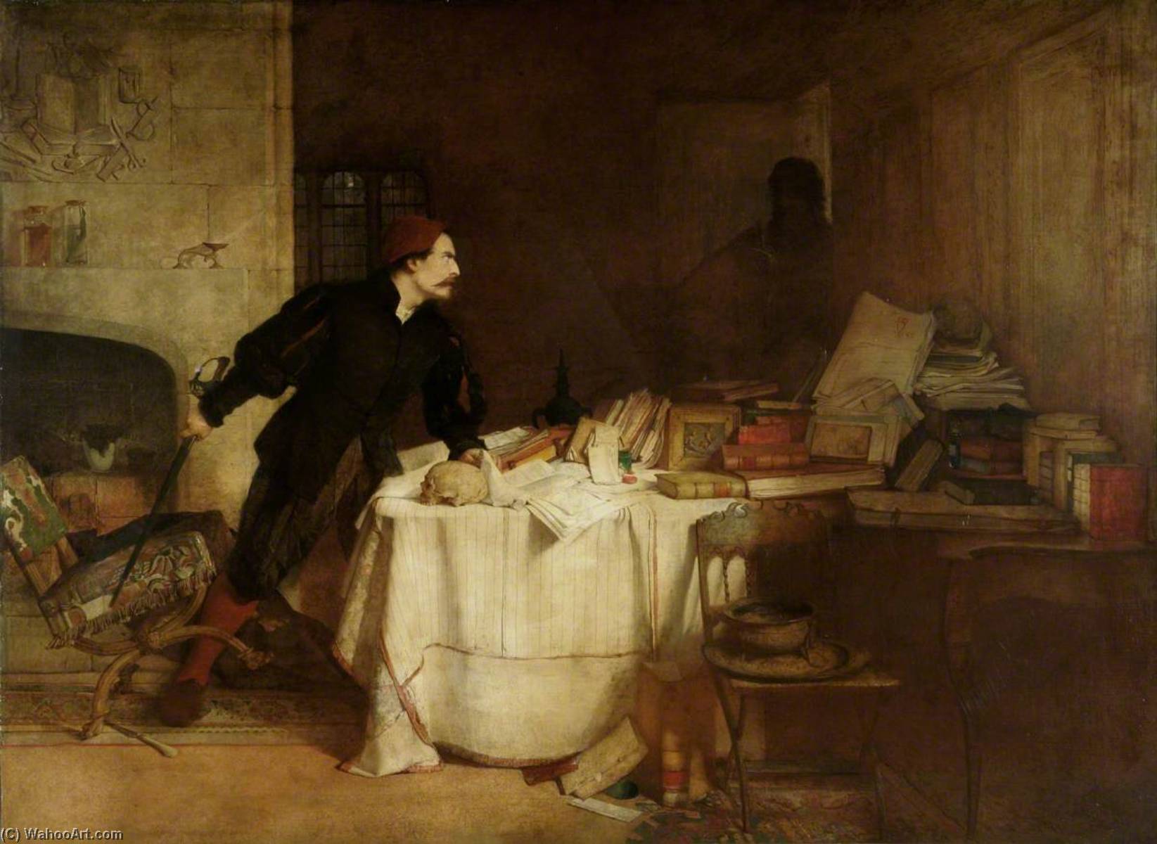 The Summons To The Secret Tribunal — William Fettes Douglas