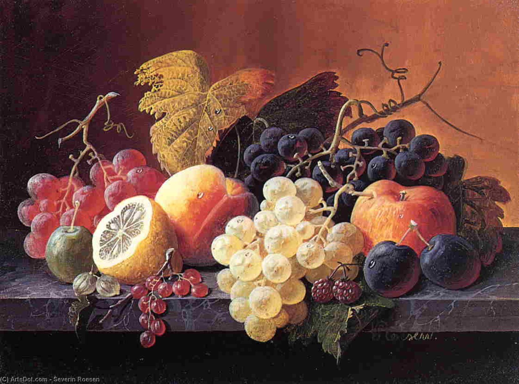 Still Life With Fruit — セヴェリン・ローゼン