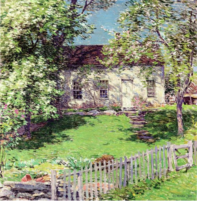 The Little White House — Willard Leroy Metcalf