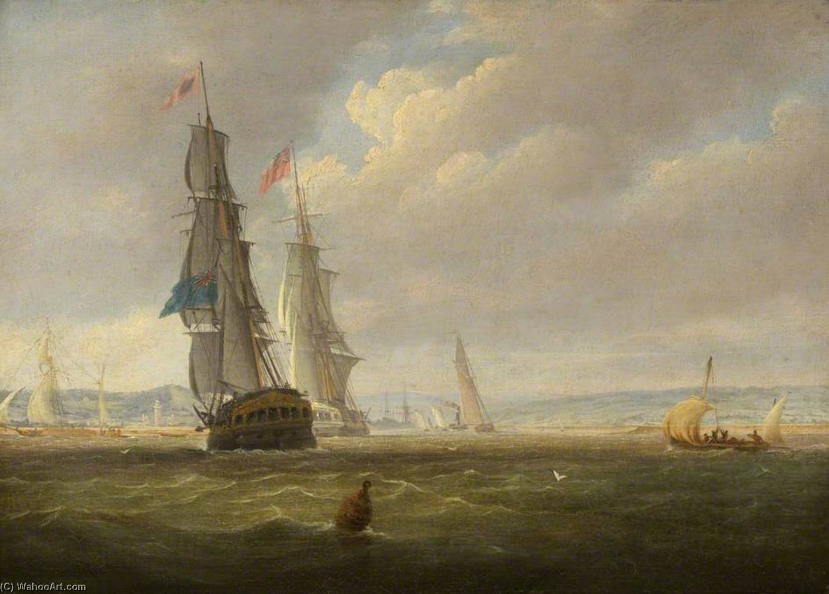 Ships Entering The Avon — Joseph Walter