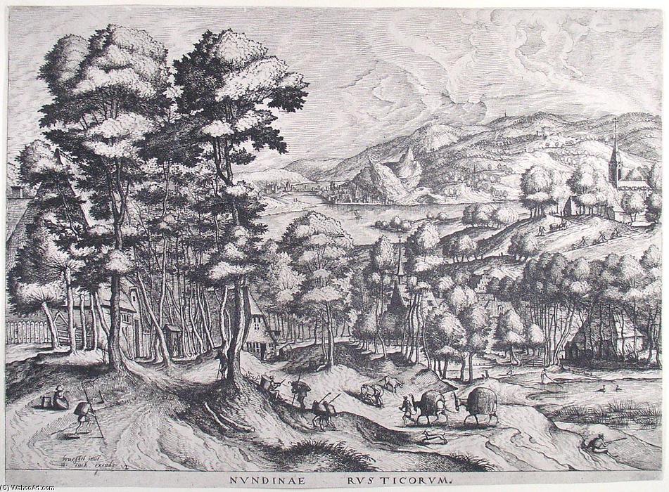 Market For The Country — Pieter Bruegel The Elder