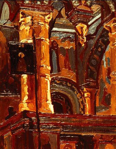 Rostov Veliky. Interior Of Church Of Savior. — Nikola Roerić