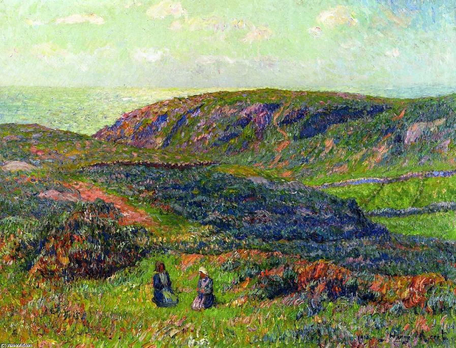Conversation In The Moor — Henri Moret