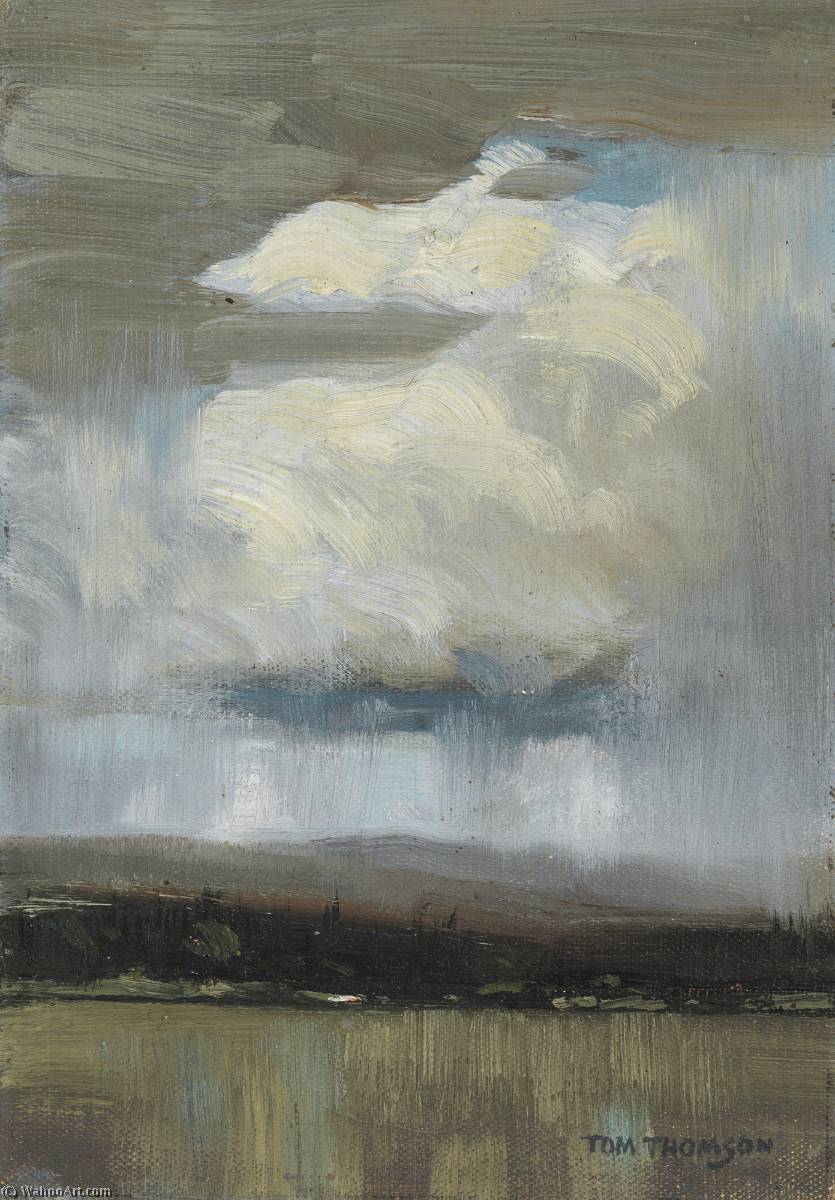 Landscape With Storm Clouds — Tomas Tompson