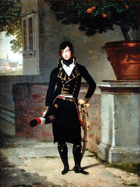 Portrait Of An Officer Of The Cisalpine Republic — Louis Gauffier