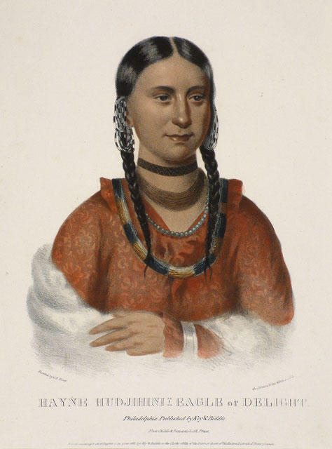 Hayne Hudjihini. Eagle Of Delight — Charles Bird King