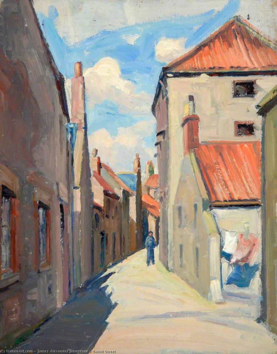 Sunlit Street — James Alexander Johnstone