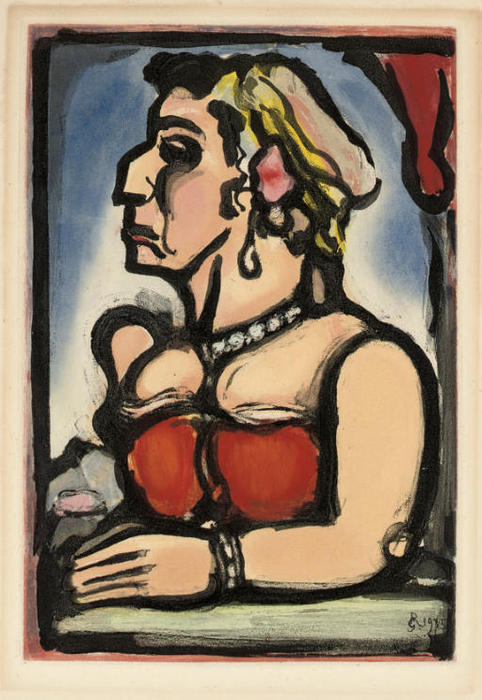 Madame Carmencita — Georges Rouault