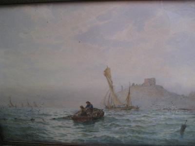 Welsh Coastal Scene — George Stanfield Walters