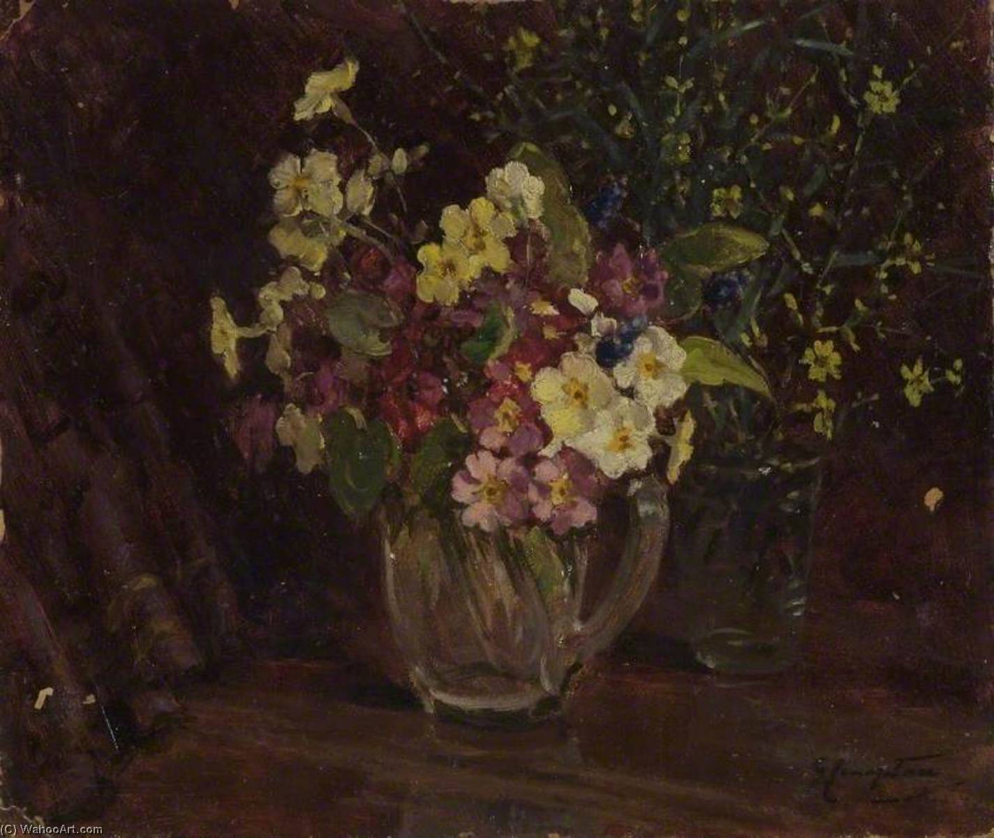 Primroses — Gertrude Crompton