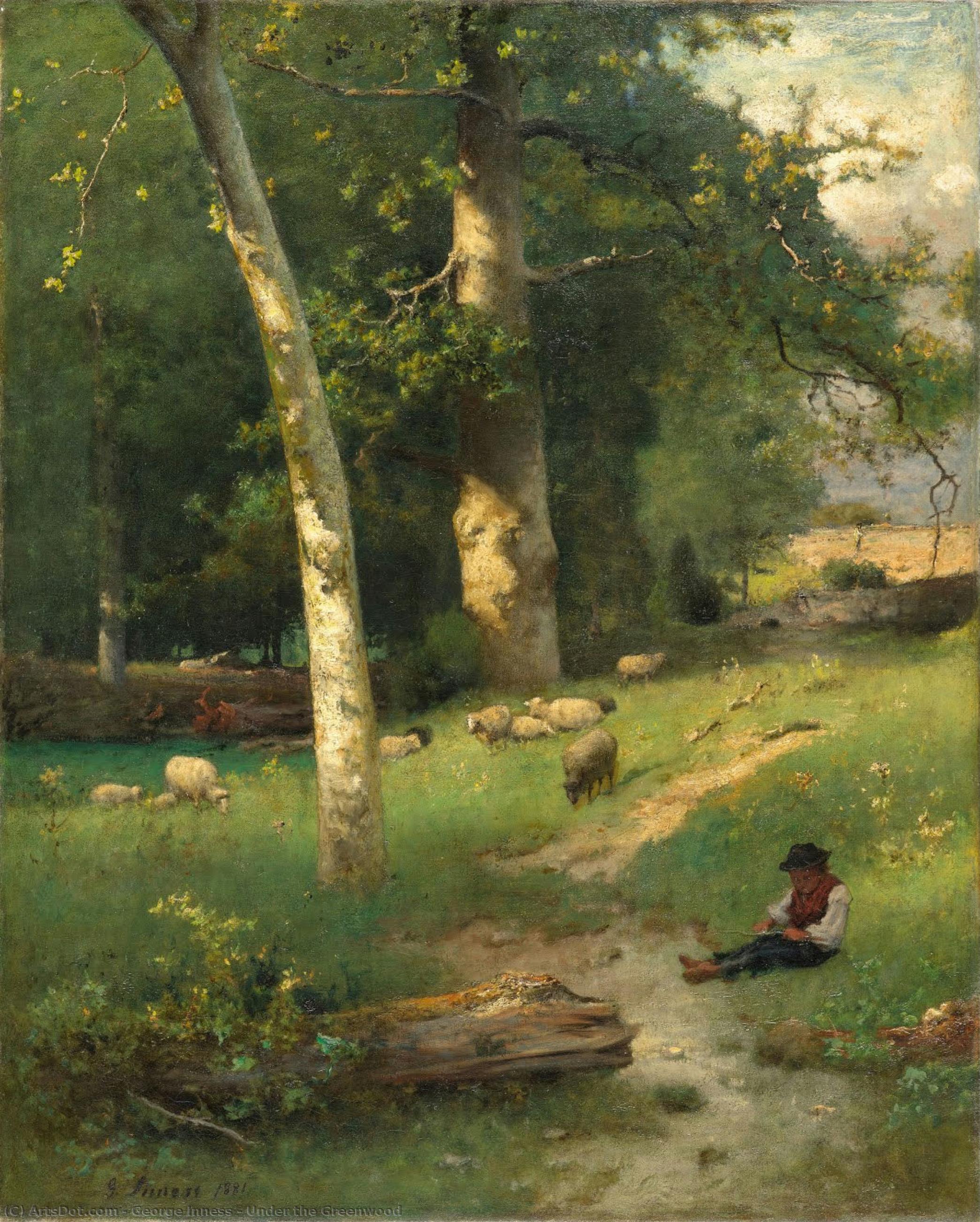 Under The Greenwood — Джордж Иннесс