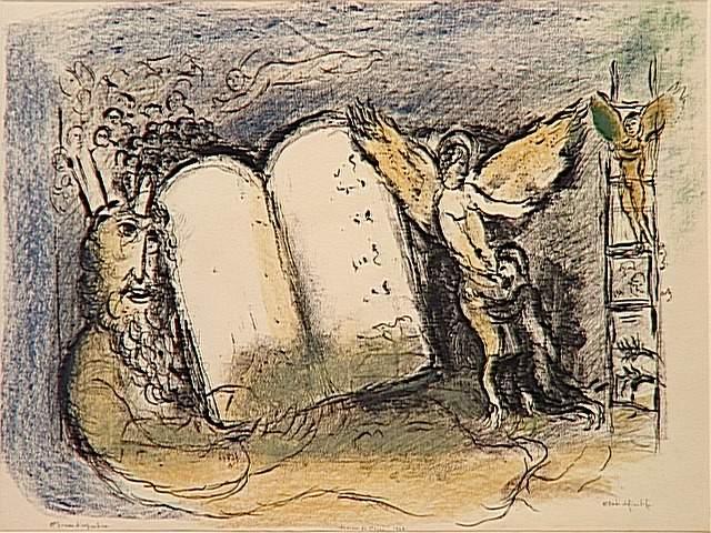 The Vision Of Moses — Марк Шагал