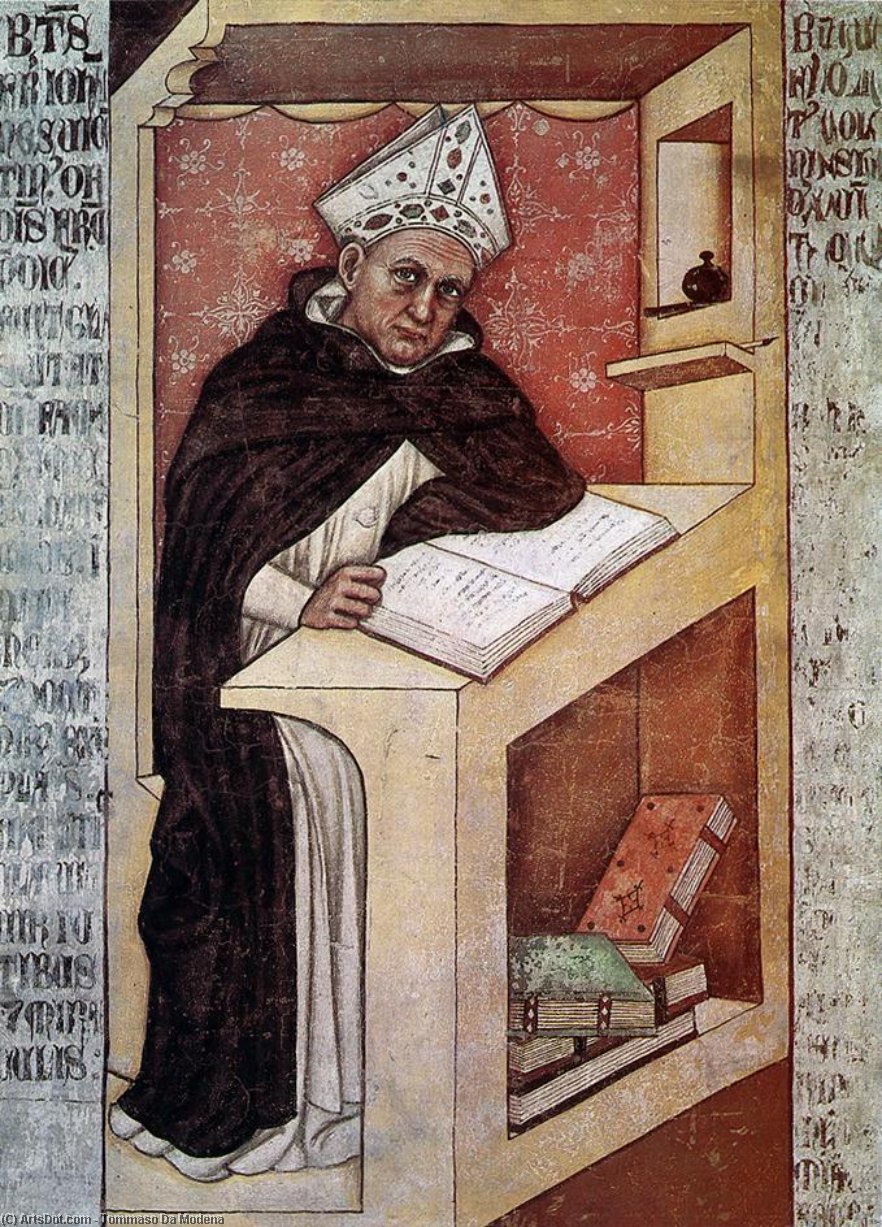 Saint Albert The Great — Tommaso Da Modena