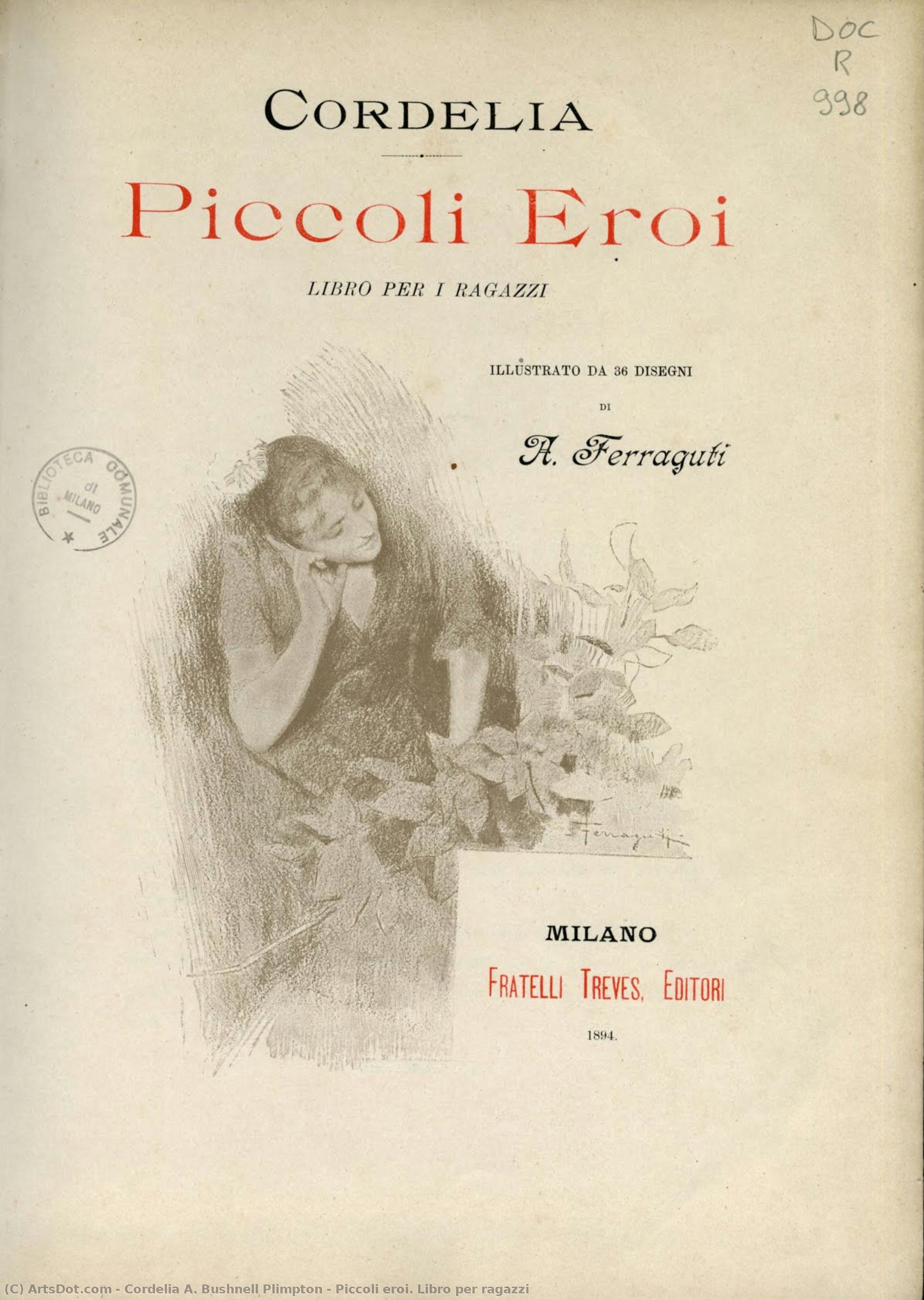 Piccoli Eroi. Libro Per Ragazzi — Cordelia A. Bushnell Plimpton