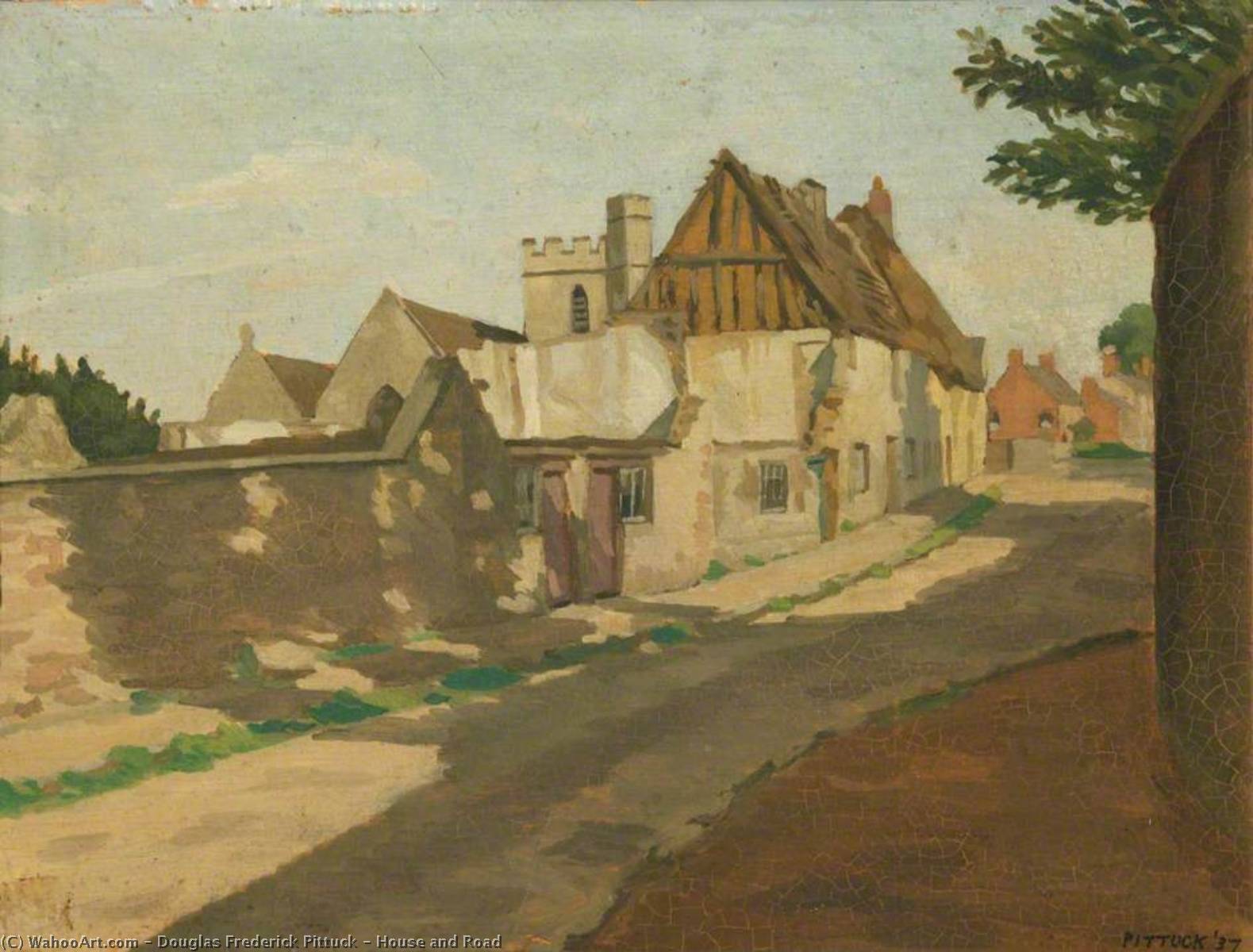 House And Road — Douglas Frederick Pittuck