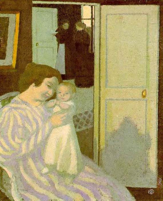 Mother And Child, St Petersbourg Hermitage — Denis Maurice