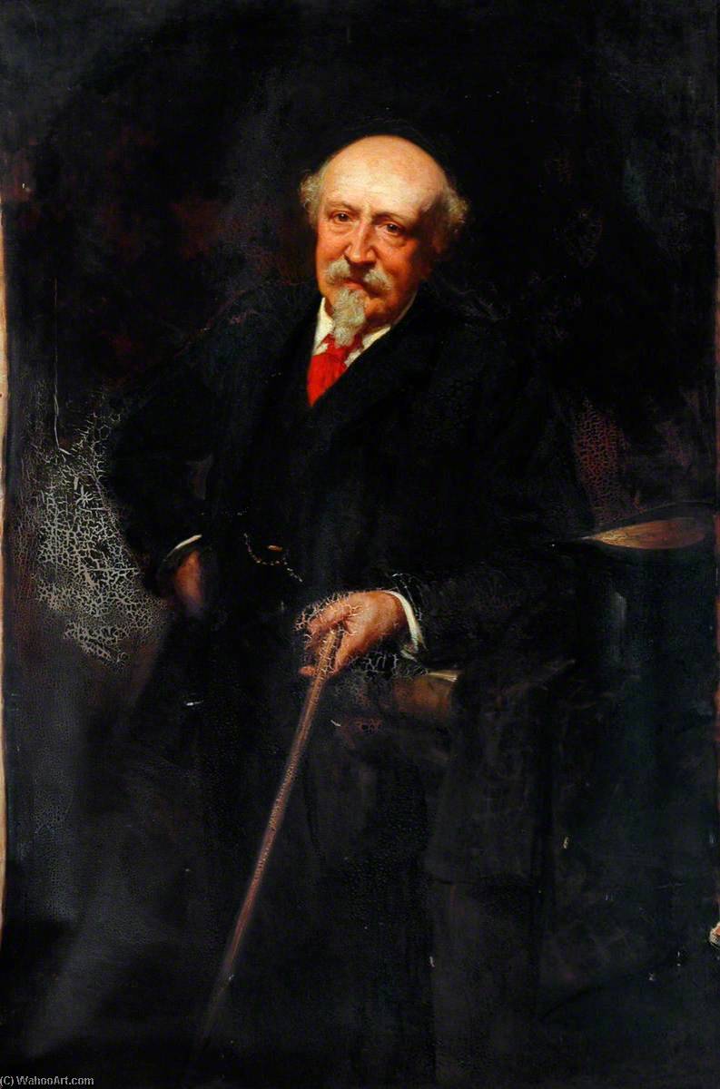 Portrait Of An Elderly Gentleman — George Percy Jacomb Hood