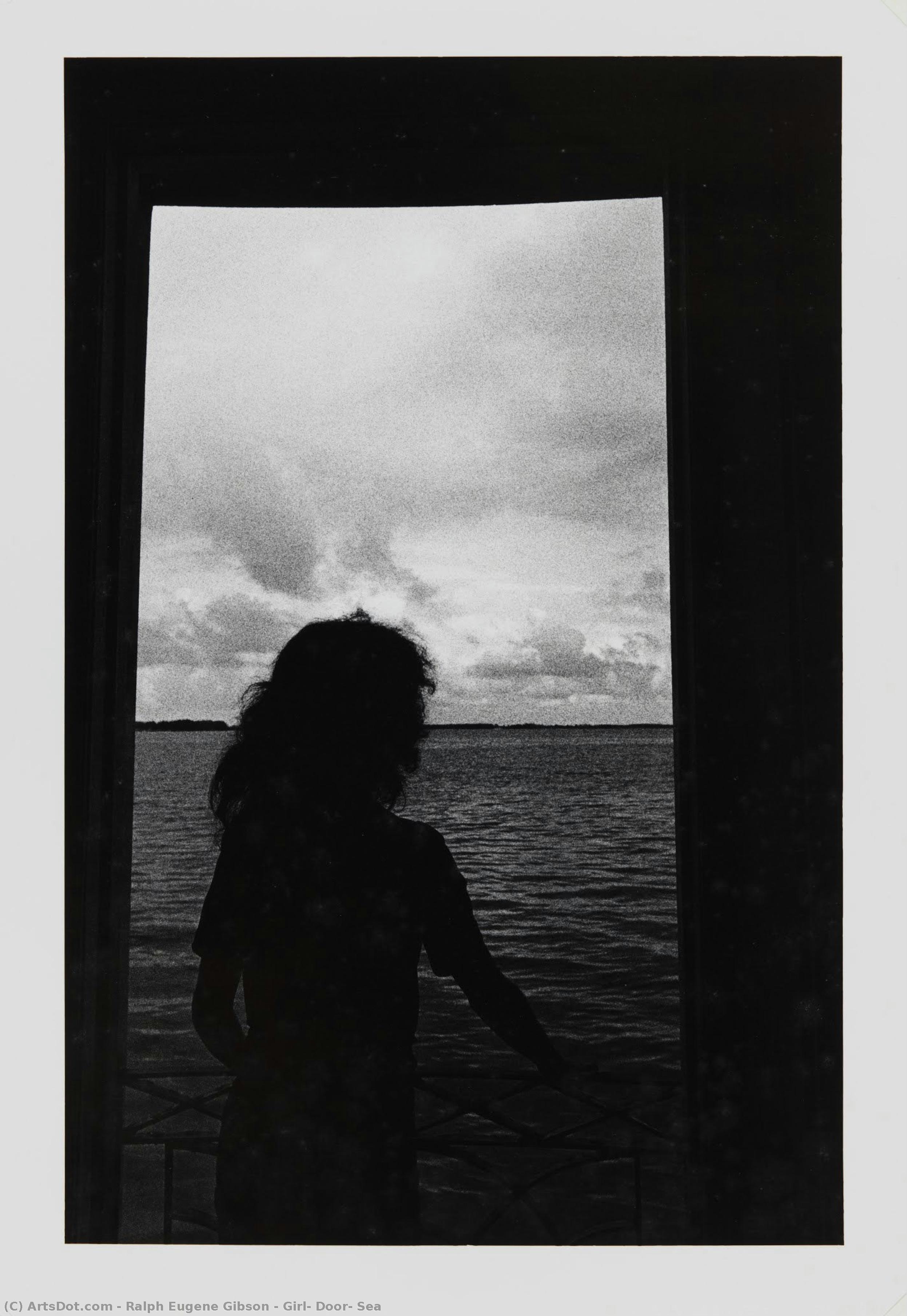 Girl, Door, Sea — Ralph Eugene Gibson
