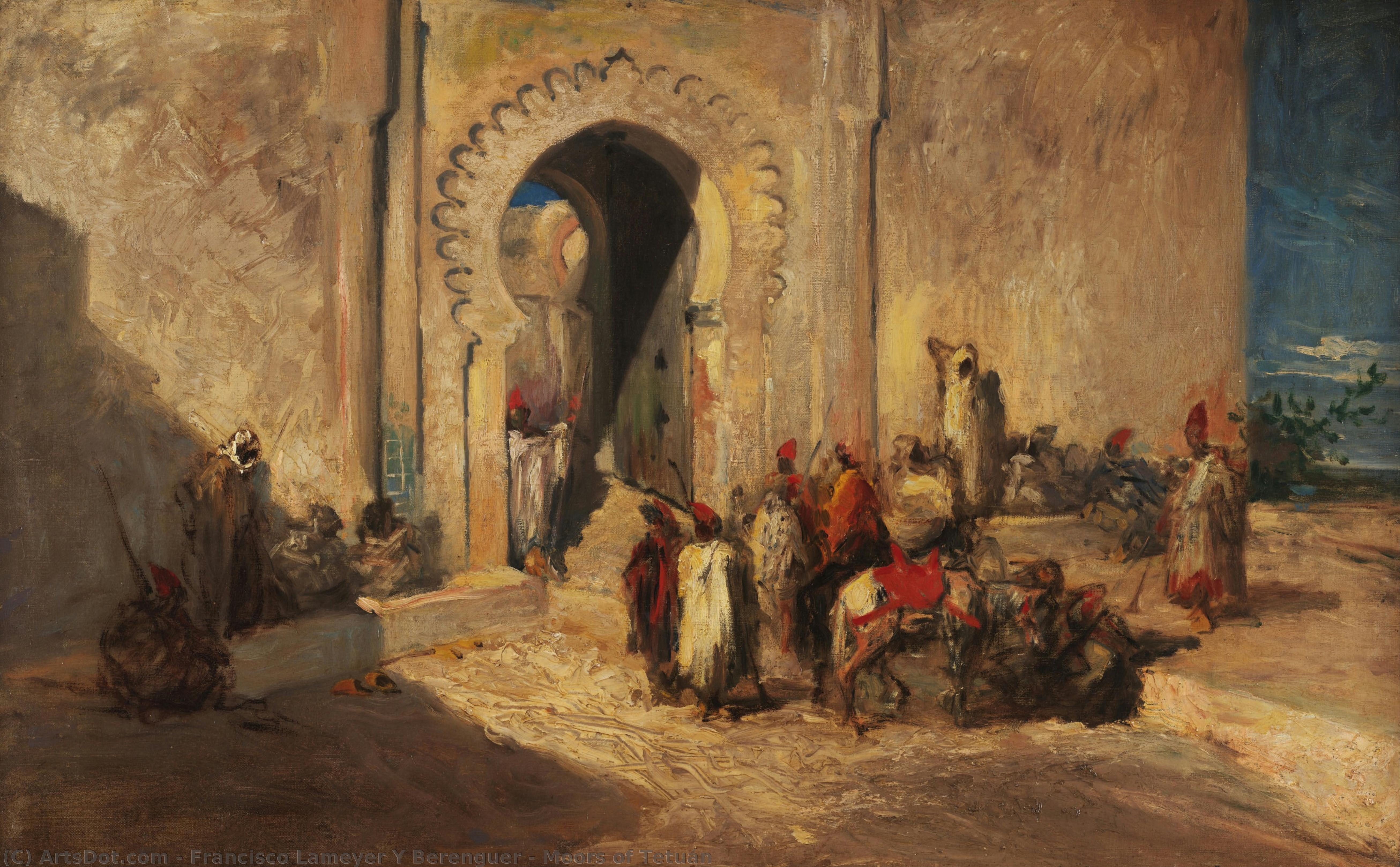 Moors Of Tetuán — Francisco Lameyer Y Berenguer