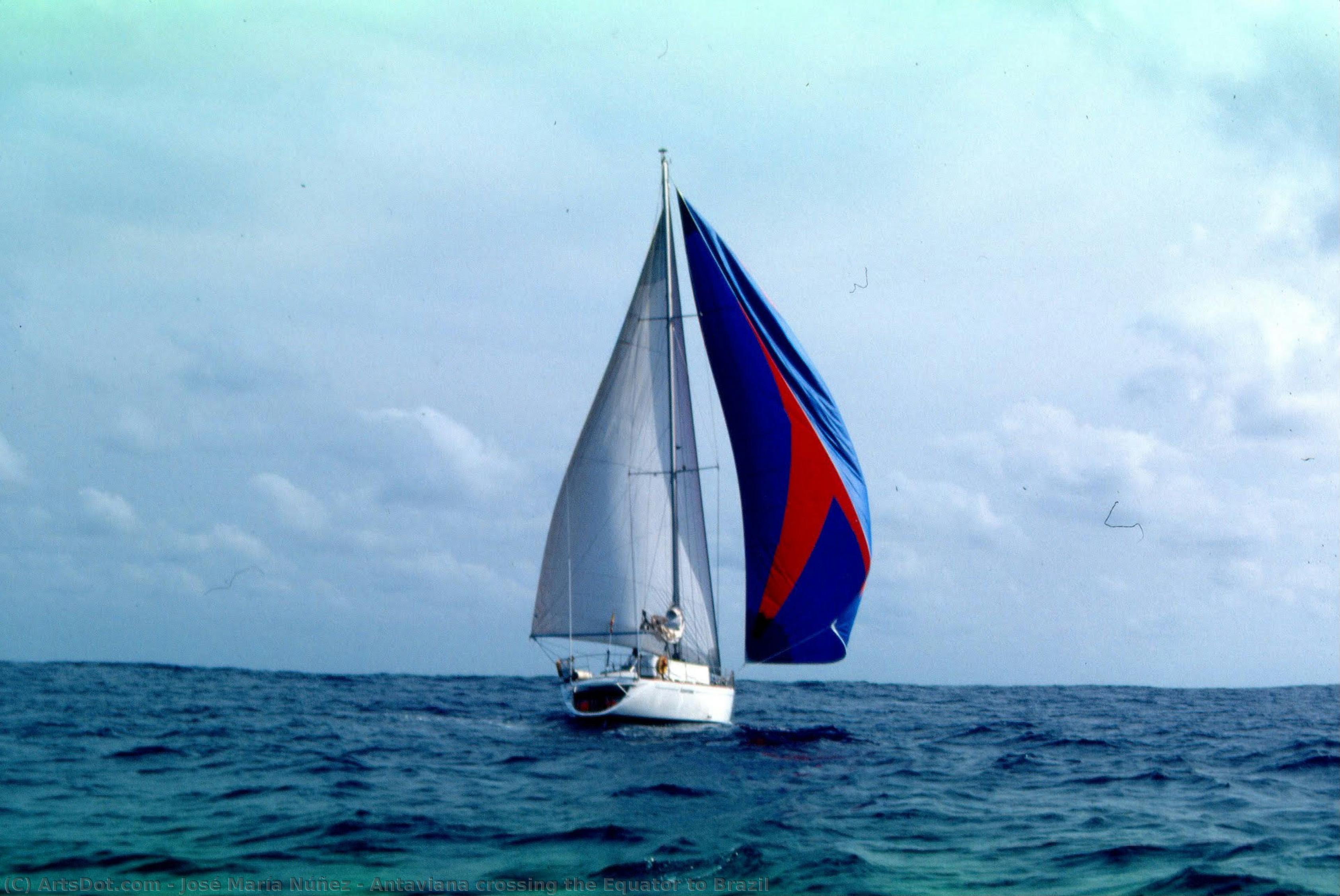 Antaviana Crossing The Equator To Brazil — José María Núñez