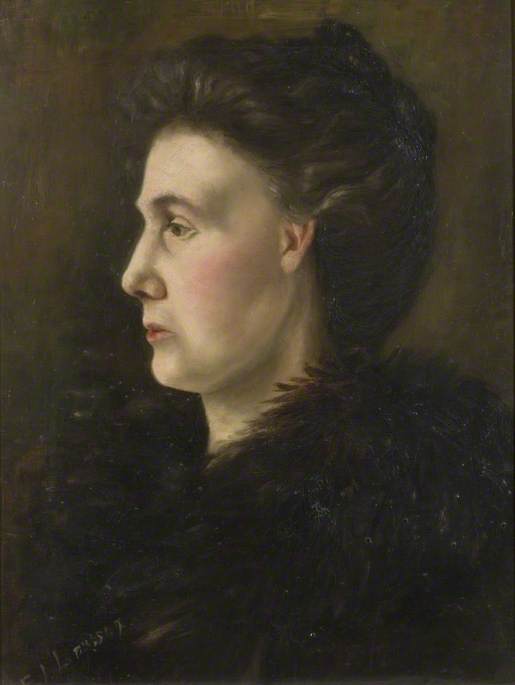 Portrait Of The Artist's Mother (martha Hutchinson, 1852–1930) — Eva I Carter