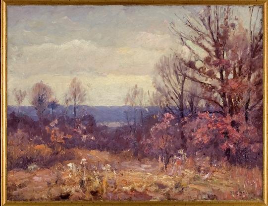 November Skies — Theodore Clement Steele